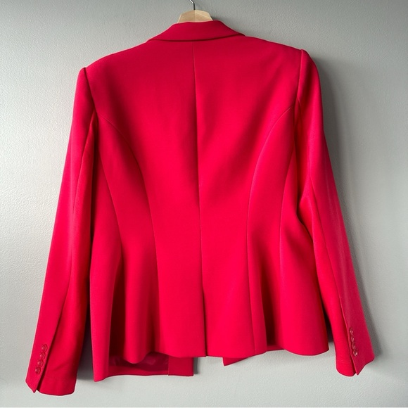 BGBCMaxAzria Red blazer LIKE NEW large women’s jacket - Picture 3 of 15